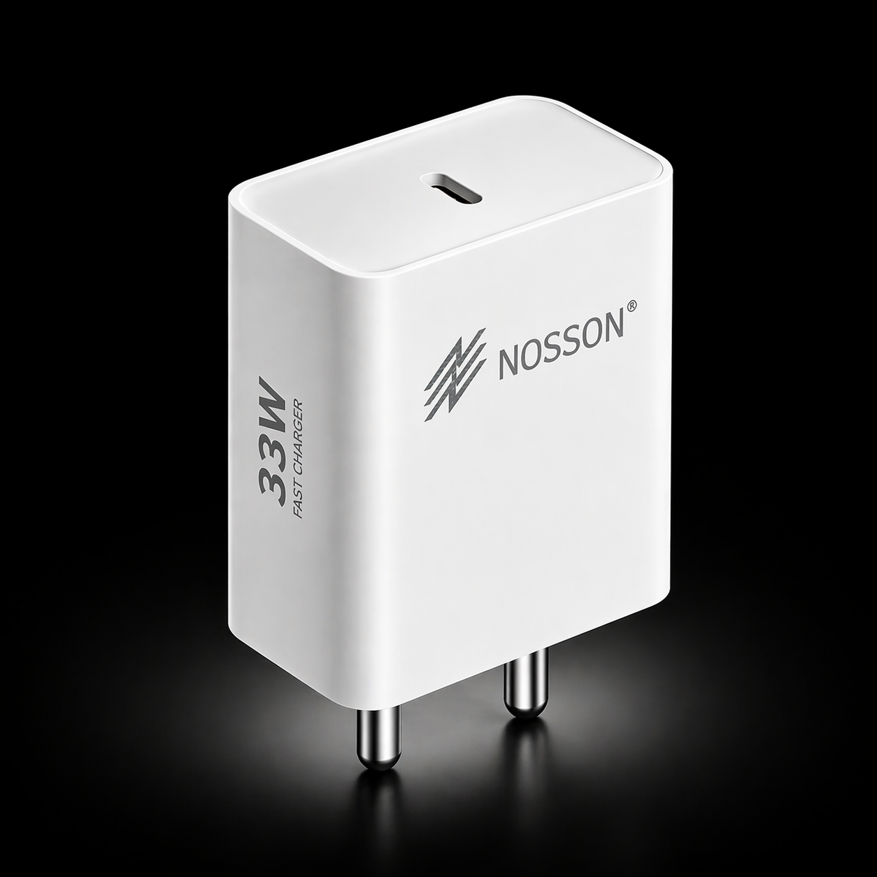 ChatGPT Image Apr 21, 2026, 01_25_55 PM NOSSON 33W Fast Charger ⚡ | Compact Power Adapter - Image 1