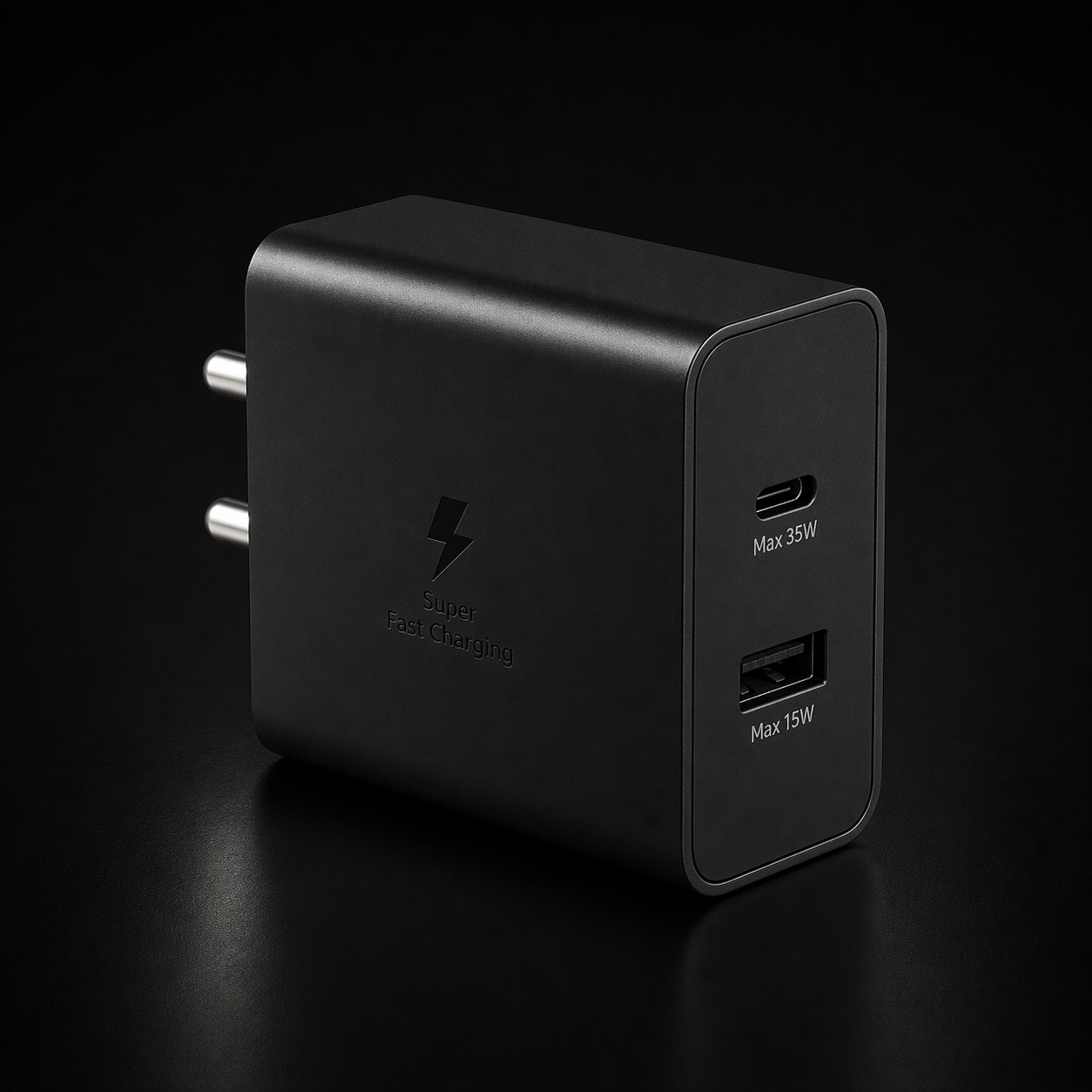 Dual port 2 NOSSON Dual Port Fast Charger ⚡ | USB + Type-C Adapter - Image 1