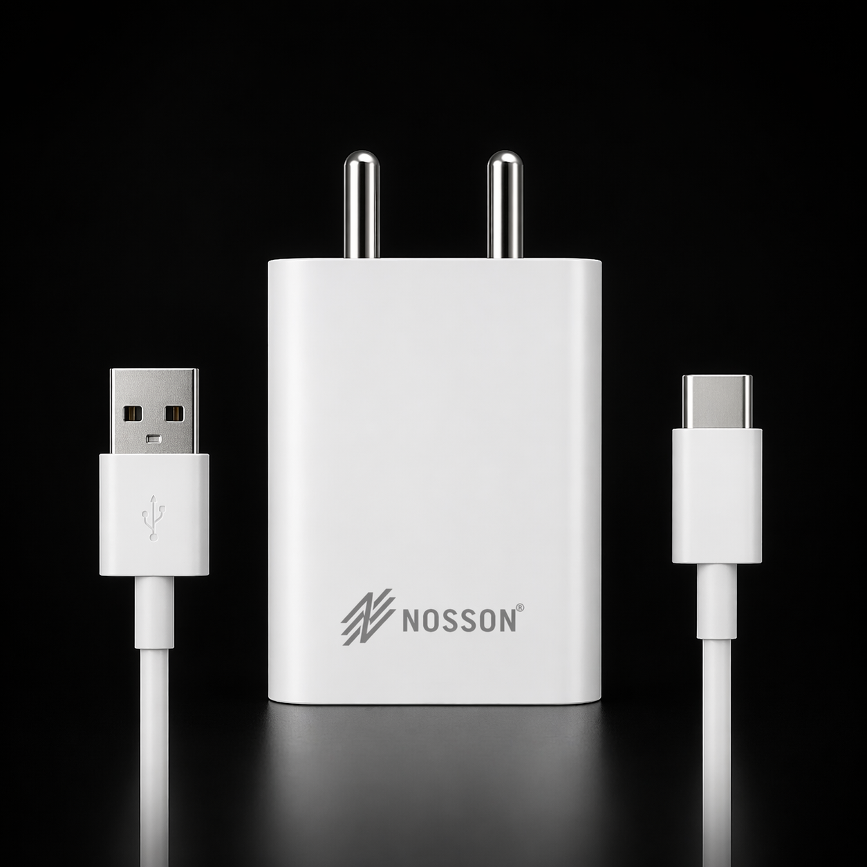 Nosson 80W NOSSON 80W Flash Charge Fast Charger ⚡ | USB + Type-C Support - Image 1